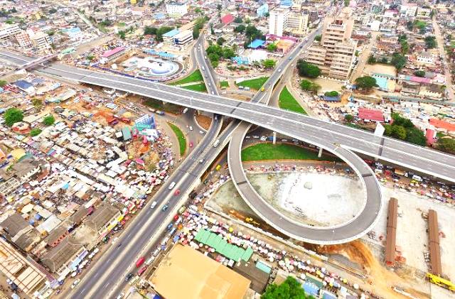 Photos: Le Ghana inaugure l’un des plus grands et beaux échangeurs d’Afrique