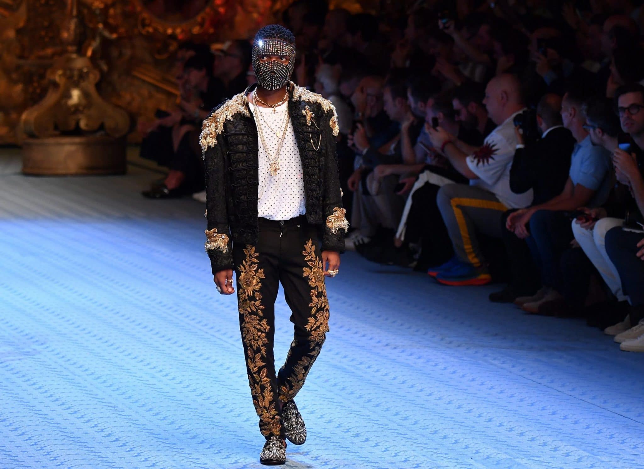 Wizkid, mannequin pour Dolce \u0026 Gabbana 