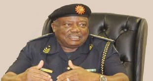 Namibie chef de la police
