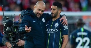 Pep Guardiola Mahrez 10
