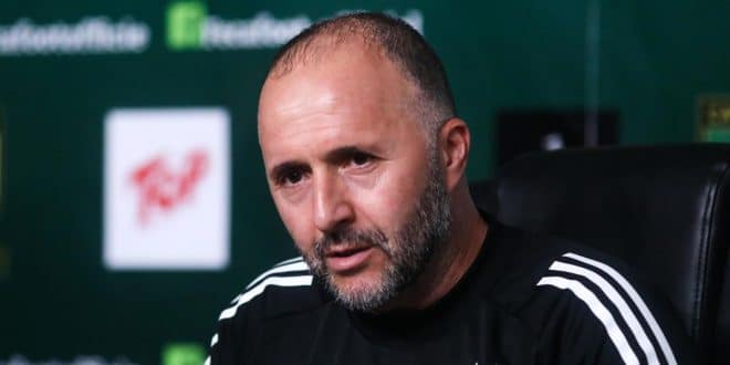 Djamel Belmadi Algérie