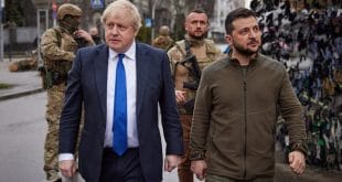 Boris Johnson, Zelensky