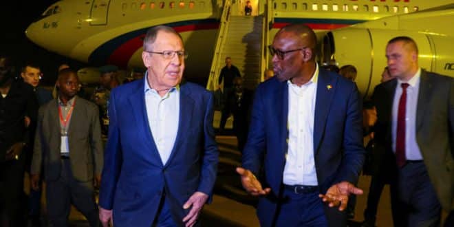Serguei Lavrov est au Mali pour consolider les rapports entre Moscou et Bamako