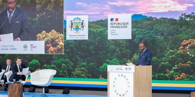 Ali Bongo,Macron