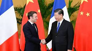 Macron,Xi Jinping