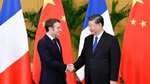 Macron,Xi Jinping