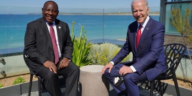 Biden,Ramaphosa