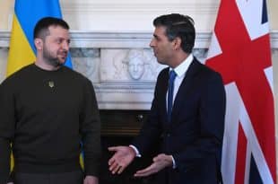 Volodymyr Zelensky,Rishi Sunak