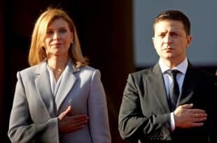 Zelensky et sa femme