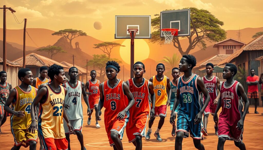 influence de la NBA en Afrique