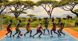 l'évolution du basketball en Afrique