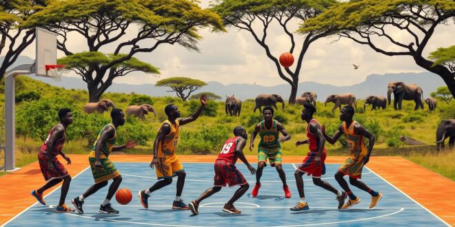 l'évolution du basketball en Afrique