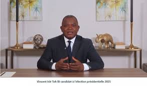 Présidentielle 2025 en Côte d’Ivoire : Vincent Toh Bi Irié officialise sa candidature