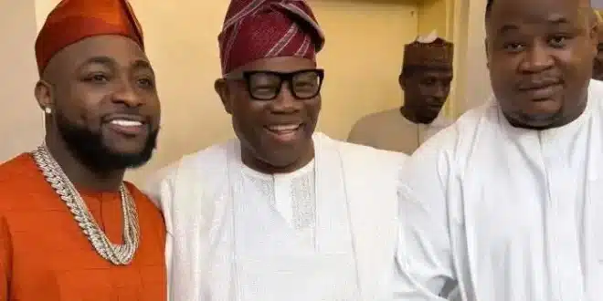 Nigeria: Davido reçu par le président du Sénat à Abuja