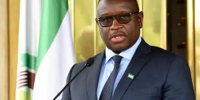 CEDEAO : Julius Maada Bio désigné nouveau président